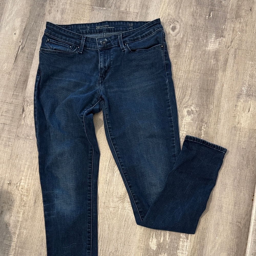 Dark Blue Women's Levi Jeans